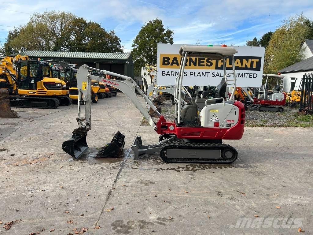 Takeuchi TB 216 Mini rýpadlá < 7t