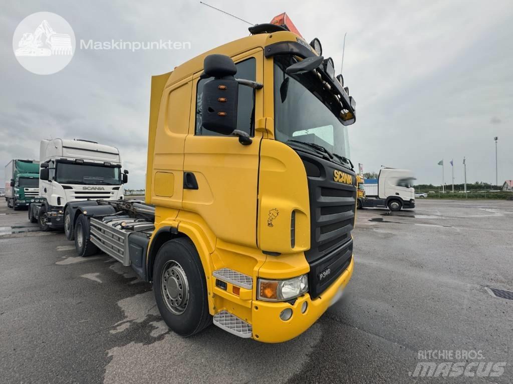 Scania R 420 LB Hákový nosič kontajnerov