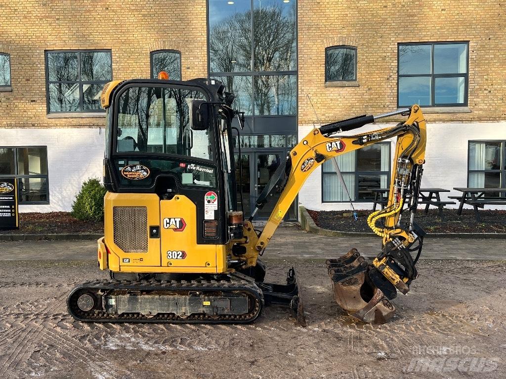 CAT 302 Mini rýpadlá < 7t