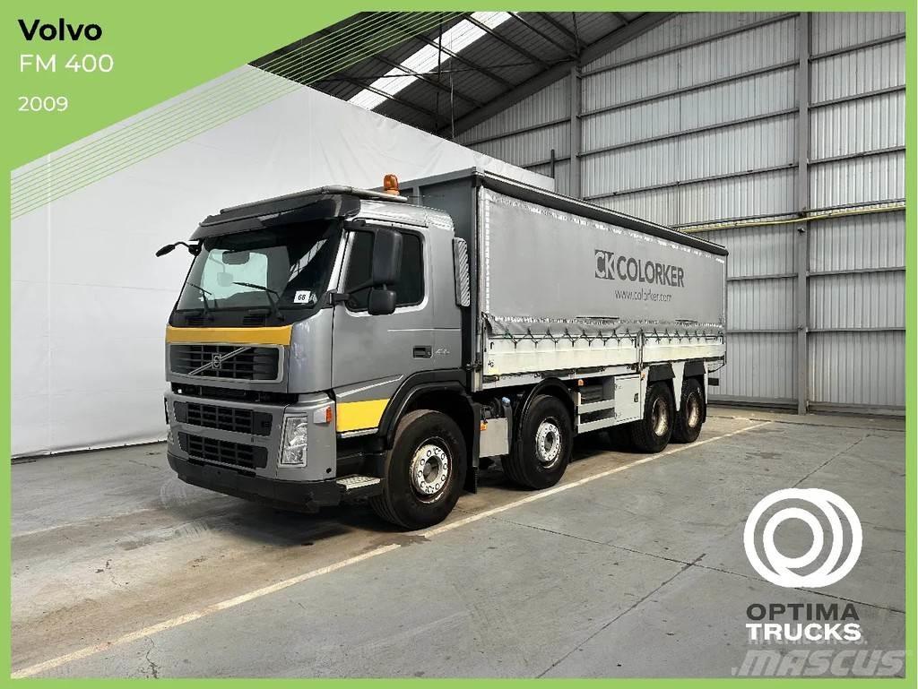 Volvo FM 400 AIRCO Nákladné vozidlá s bočnou zhrnovacou plachtou