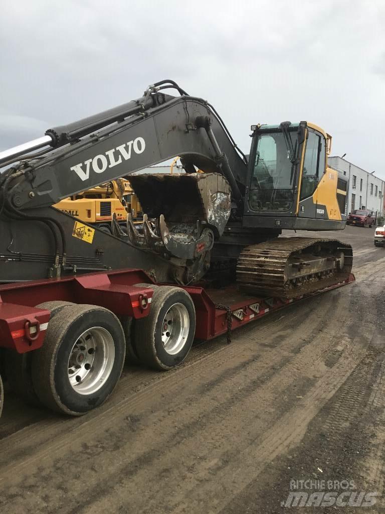 Volvo ec250el Pásové rýpadlá