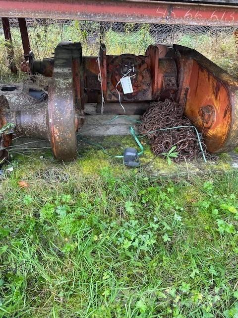 Valmet 875 Podvozky a zavesenie kolies