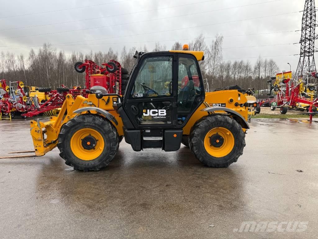 JCB 531-70 Agri Teleskopické nakladače pre poľnohospodárstvo