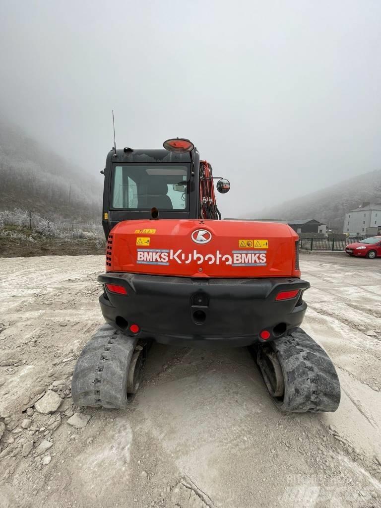 Kubota KX 080-4a2 Midi rýpadlá 7 t - 12 t