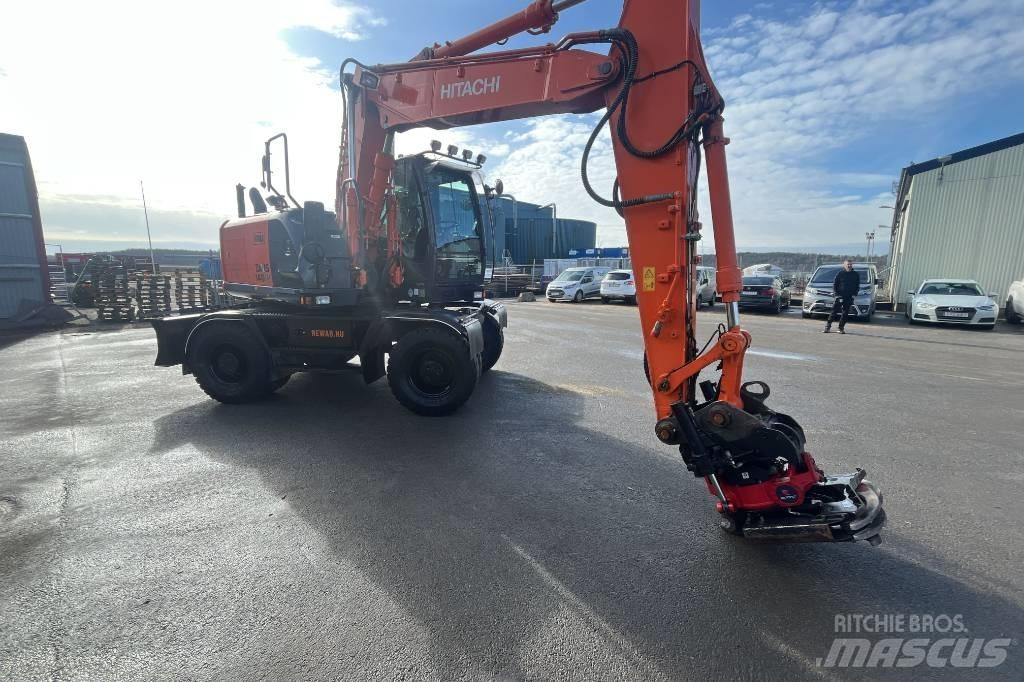 Hitachi ZX 140 W-5B Kolesové rýpadlá