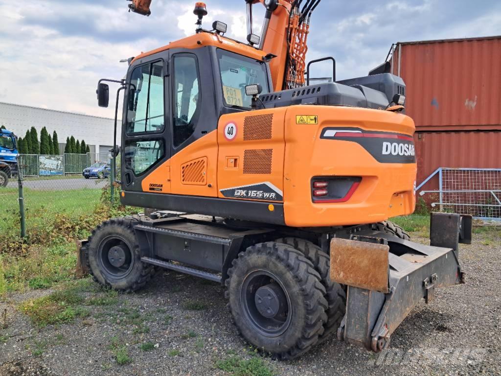 Doosan DX165WR-7 Kolesové rýpadlá