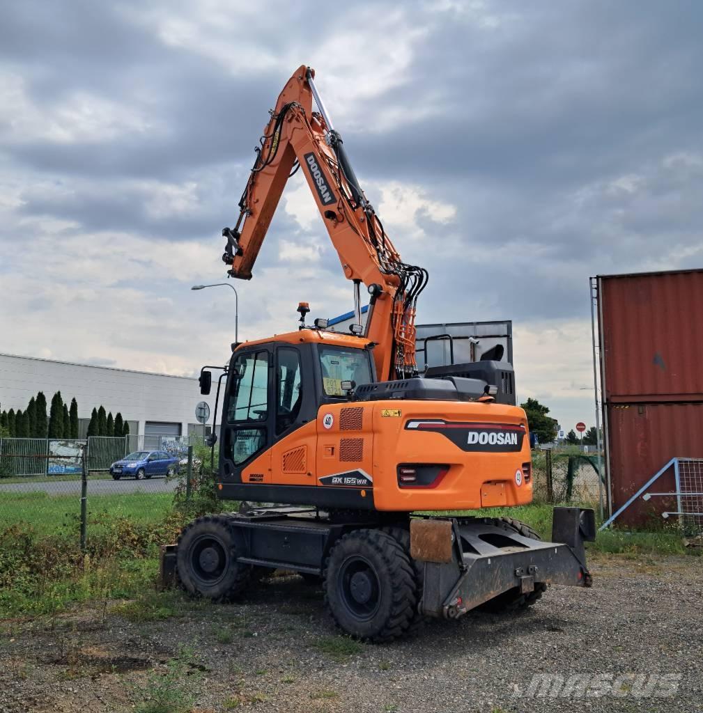 Doosan DX165WR-7 Kolesové rýpadlá