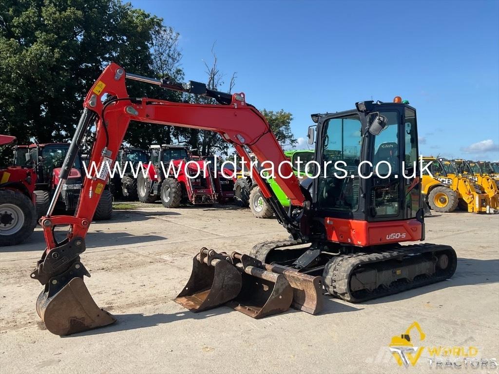 Kubota U 50-5 Midi rýpadlá 7 t - 12 t