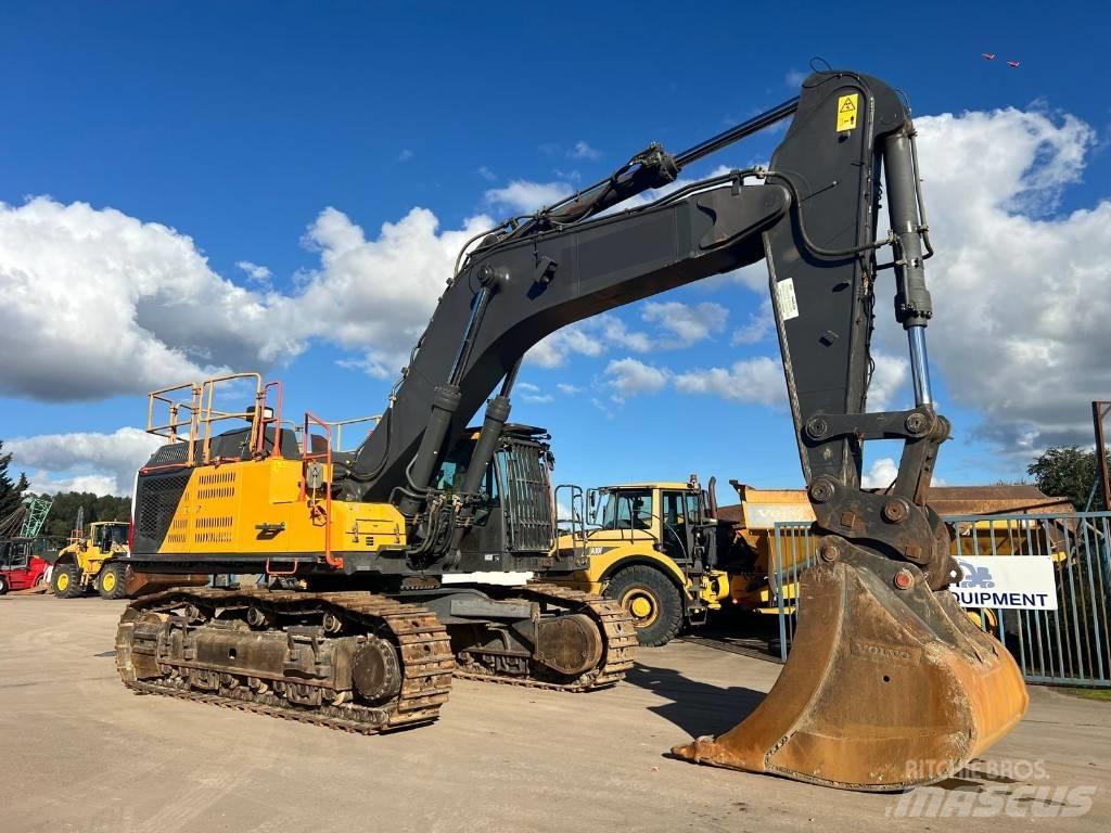 Volvo EC 750 E Pásové rýpadlá