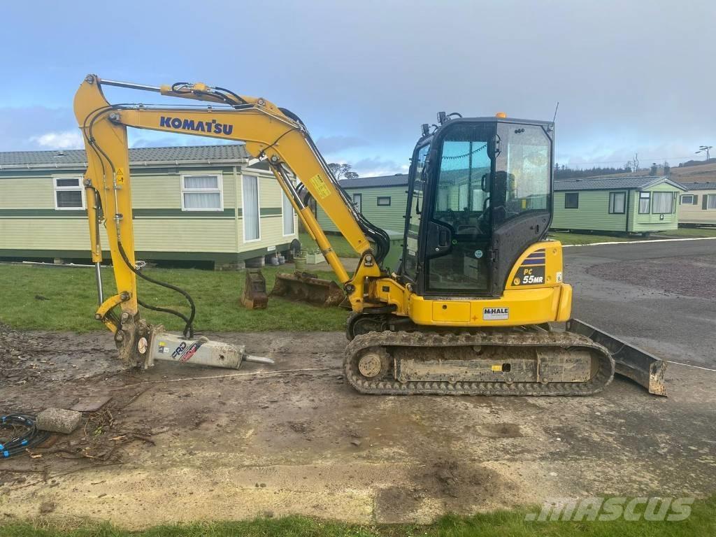 Komatsu PC 55 MR Mini rýpadlá < 7t