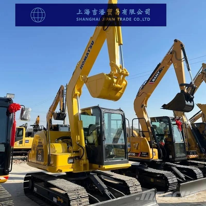 Komatsu PC 70-8 Pásové rýpadlá