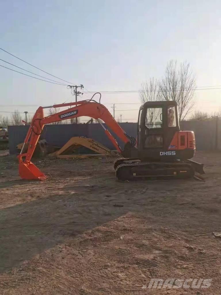 Doosan DH55 Mini rýpadlá < 7t
