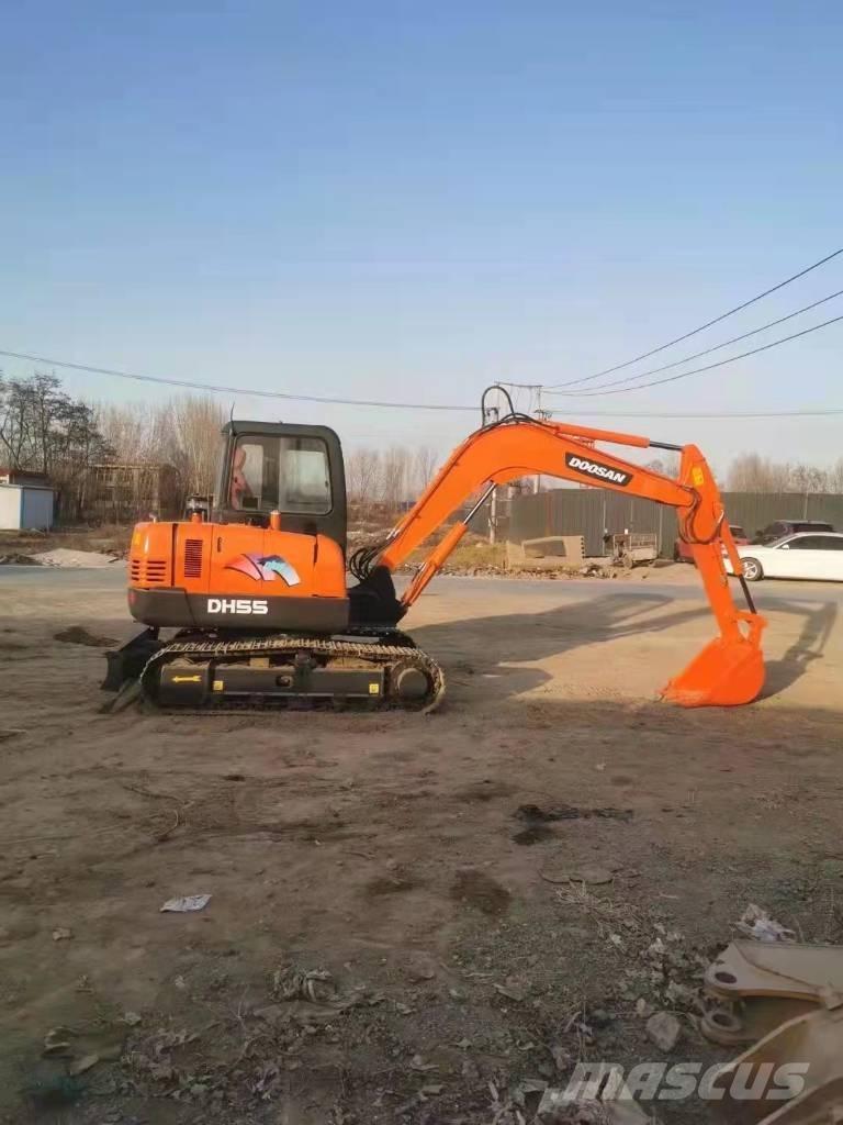 Doosan DH55 Mini rýpadlá < 7t