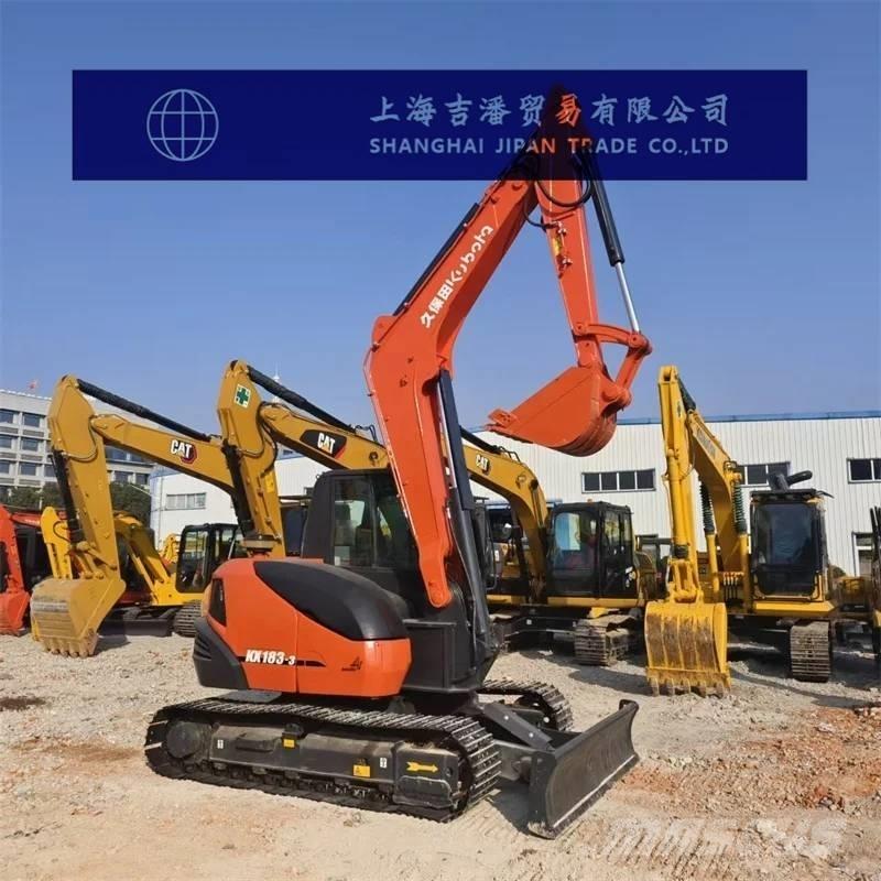 Kubota KX 183 Midi rýpadlá 7 t - 12 t