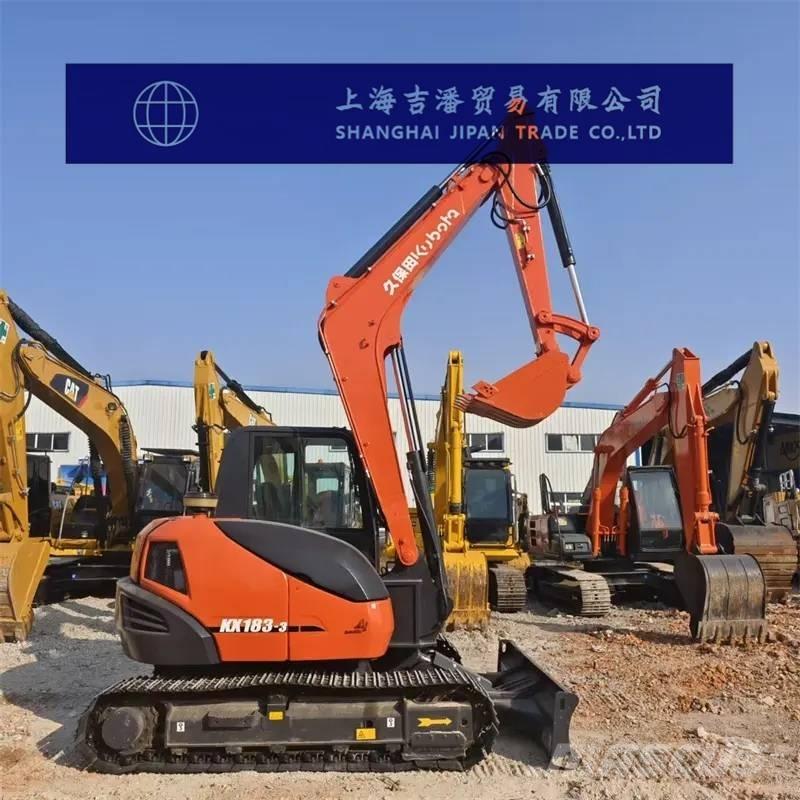 Kubota KX 183 Midi rýpadlá 7 t - 12 t
