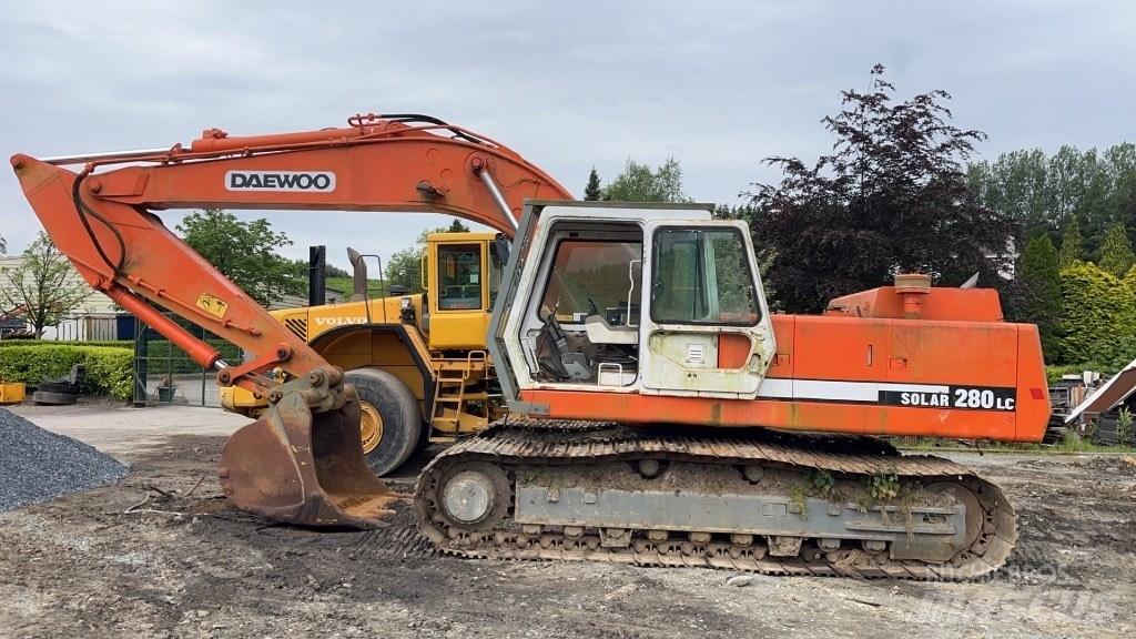 Daewoo Solar 280 LC Pásové rýpadlá