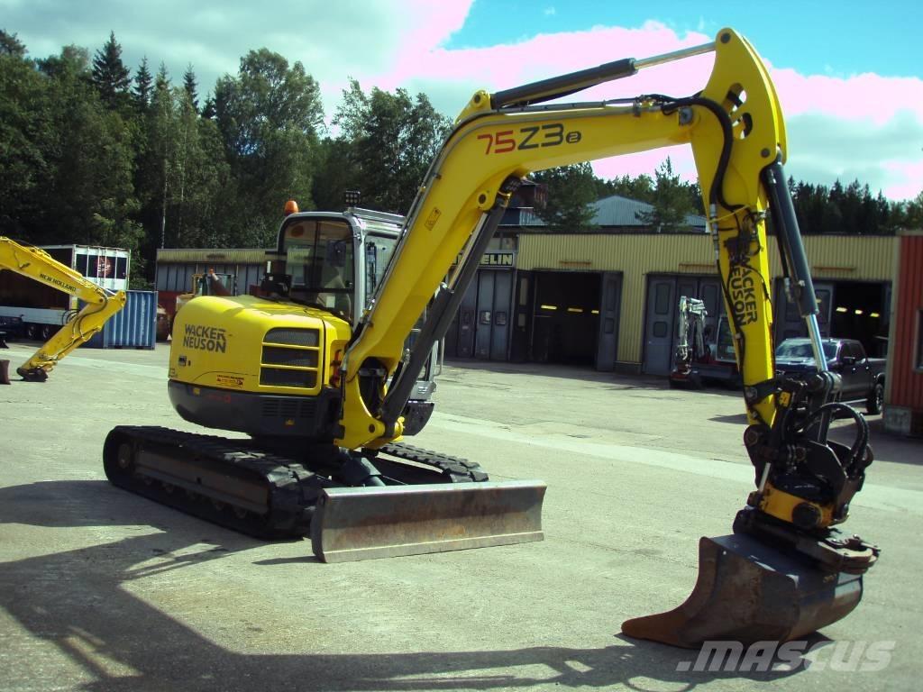 Wacker Neuson 75 Z3 Midi rýpadlá 7 t - 12 t