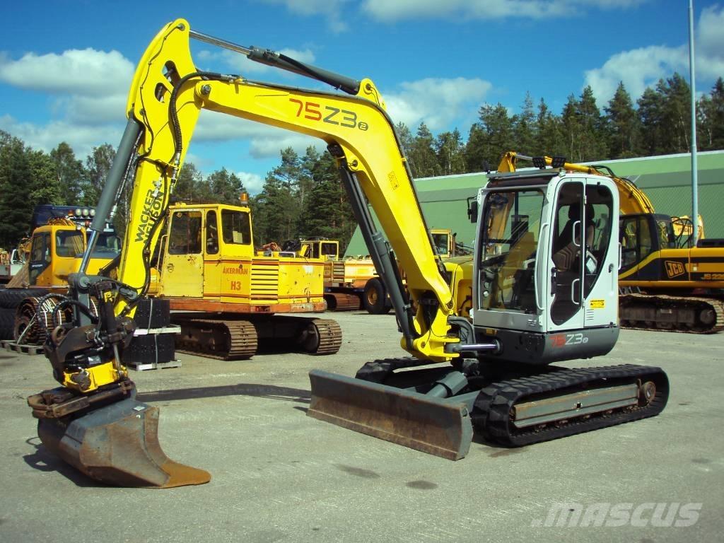 Wacker Neuson 75 Z3 Midi rýpadlá 7 t - 12 t