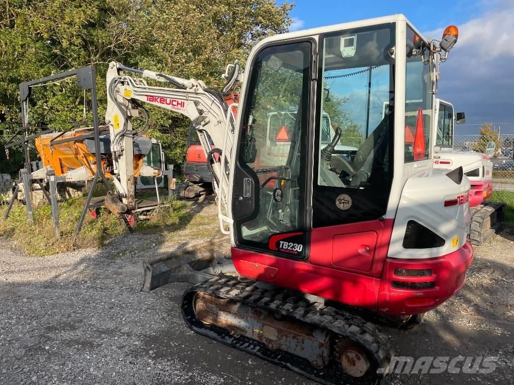 Takeuchi TB 230 Mini rýpadlá < 7t