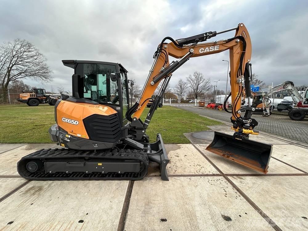 CASE CX65D Midi rýpadlá 7 t - 12 t