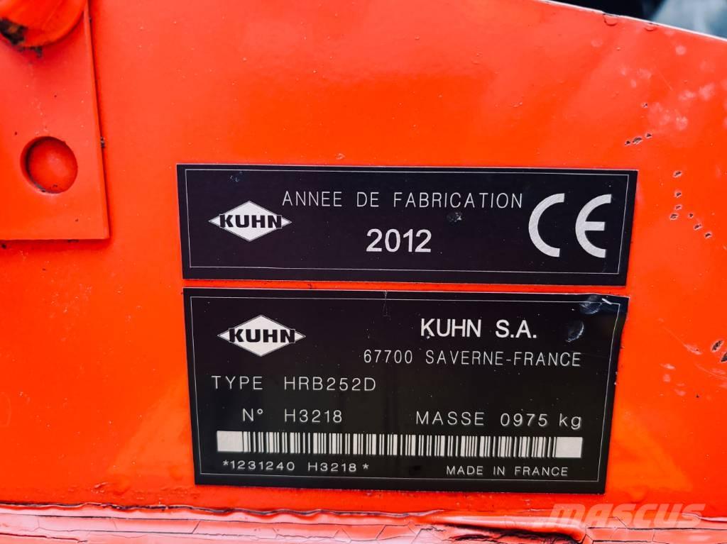Kuhn HRB 252 Rotačné brány a pôdne frézy