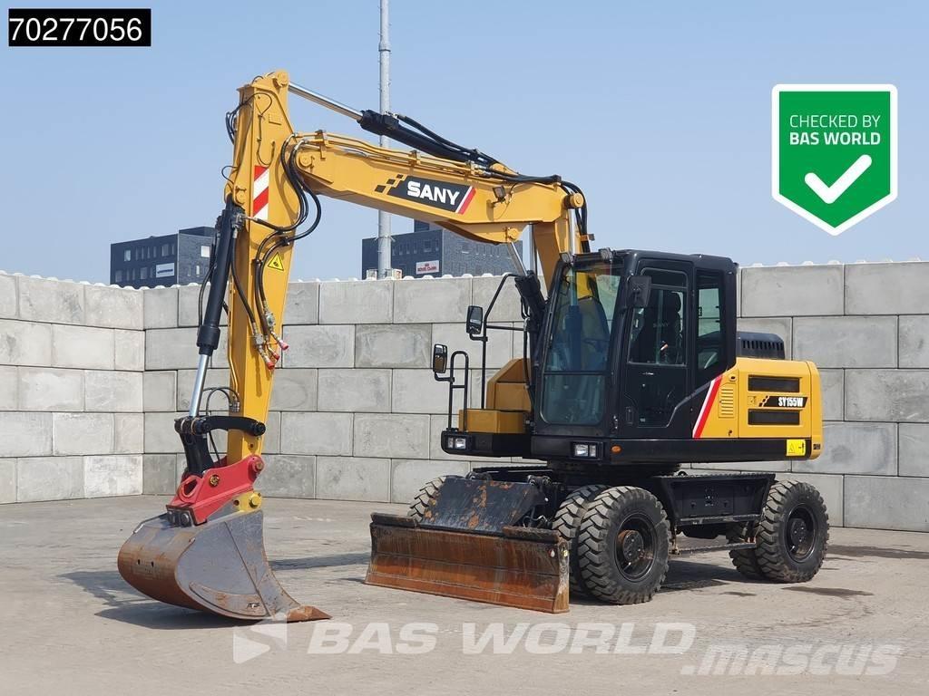 Sany SY155 W Kolesové rýpadlá
