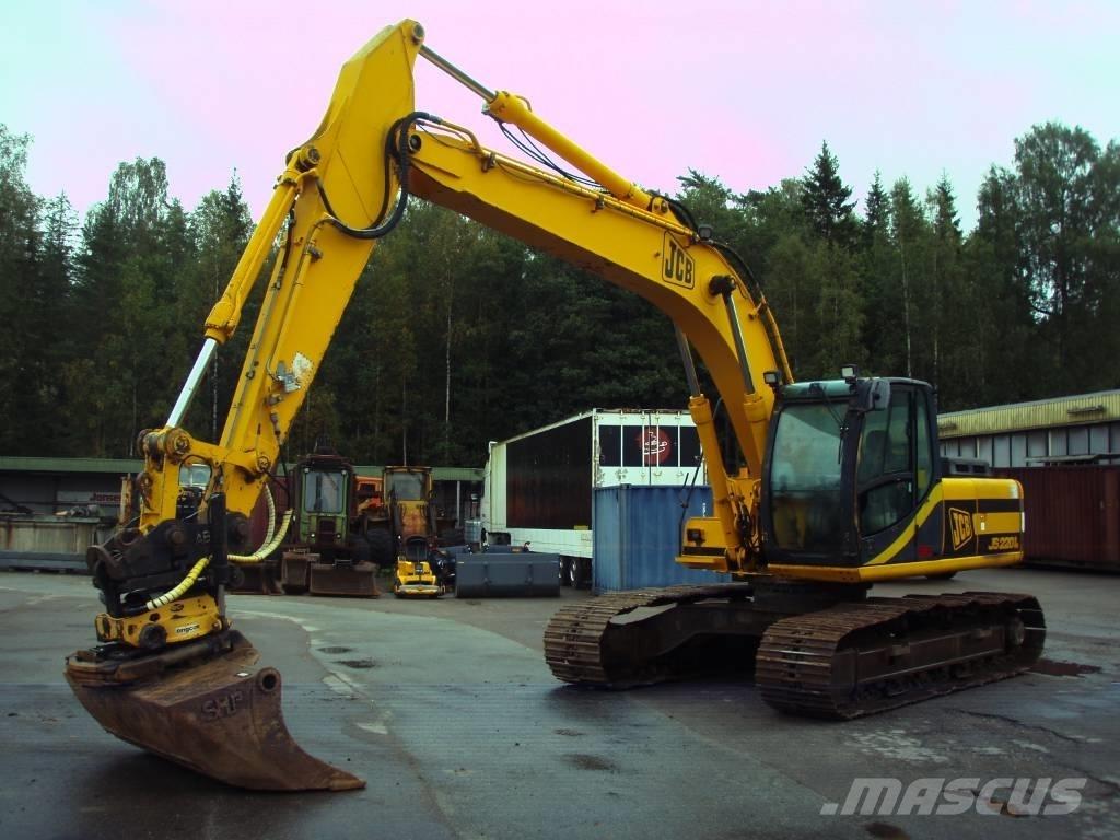 JCB JS 220 L Pásové rýpadlá