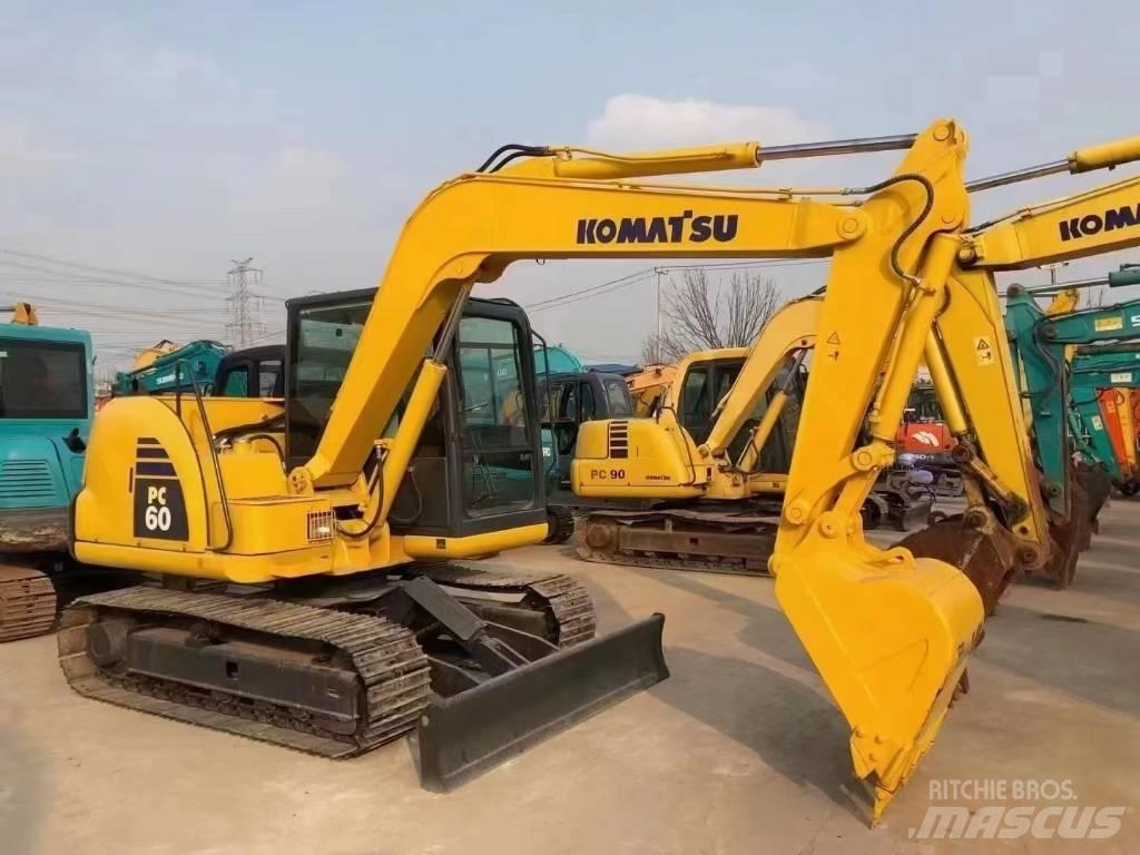 Komatsu PC60-8 Mini rýpadlá < 7t
