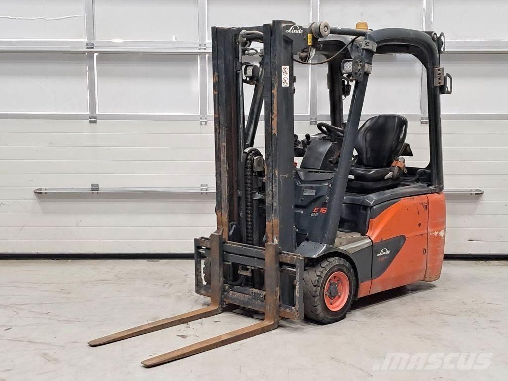 Linde E16C-03 Akumulátorové vozíky
