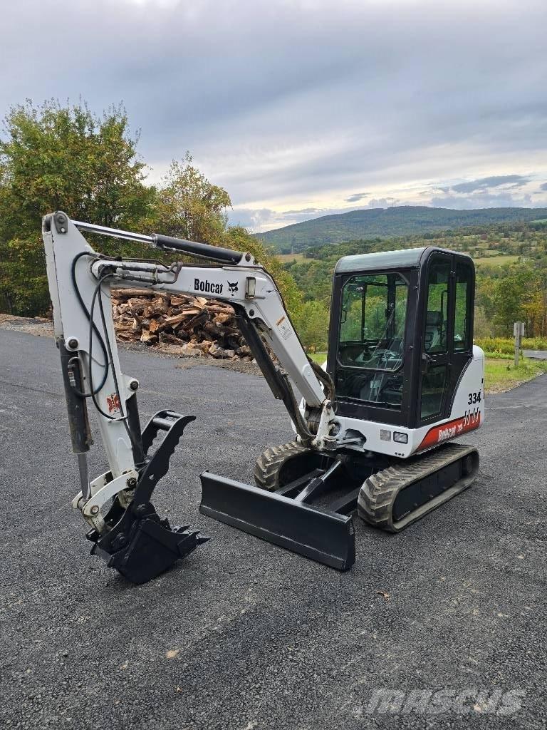Bobcat 334G Mini rýpadlá < 7t