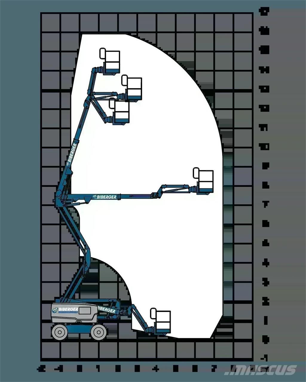 Genie Z45 XC Kĺbové plošiny