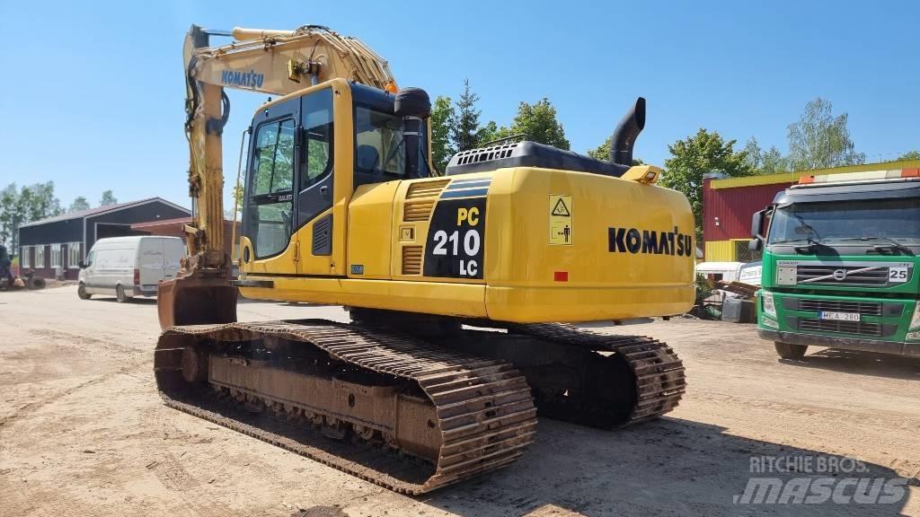 Komatsu PC 210 LC-8 Pásové rýpadlá
