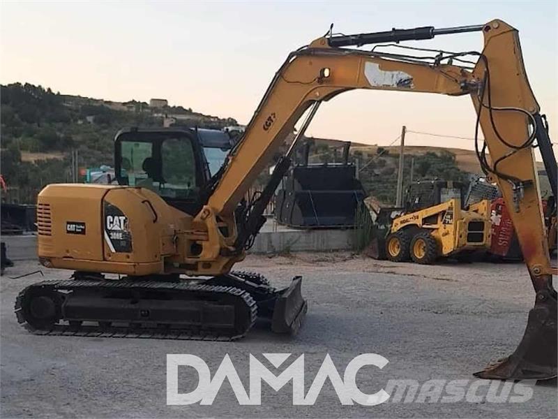 CAT 308E2CR Pásové rýpadlá