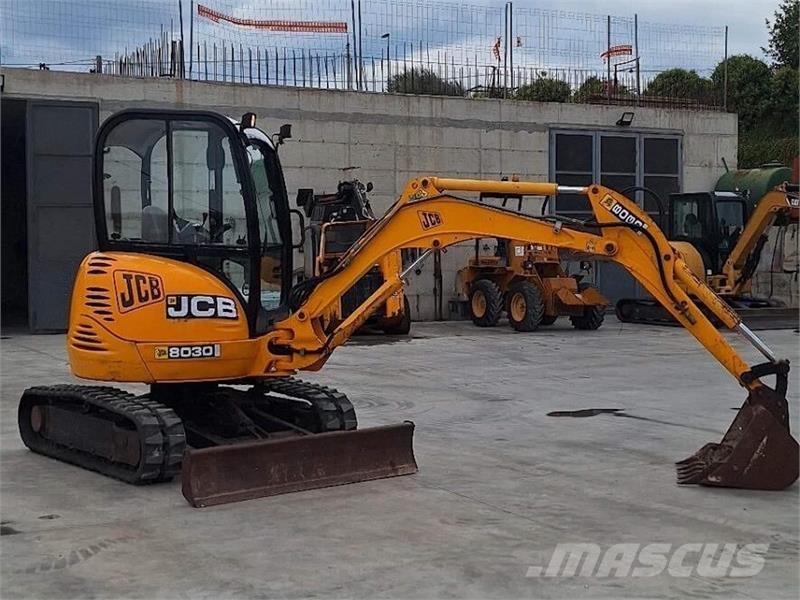 JCB 8030ZTS Mini rýpadlá < 7t