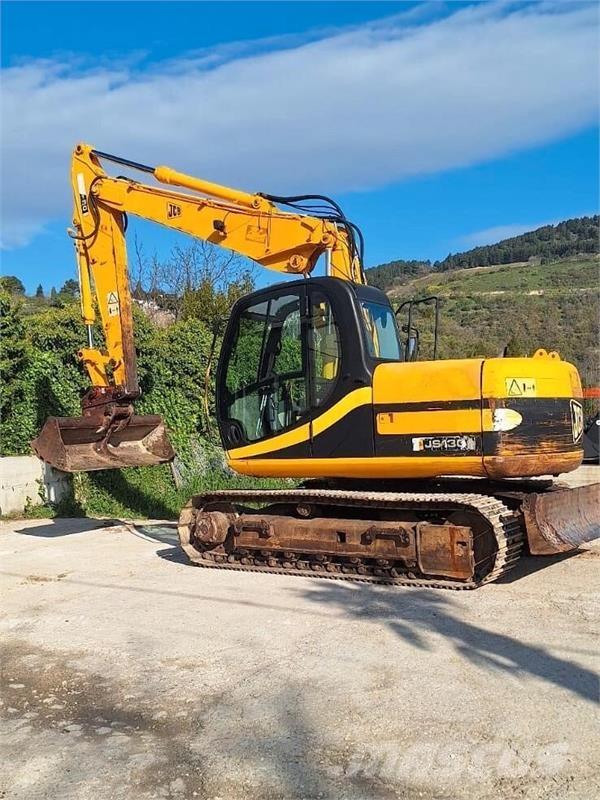 JCB JS130 Pásové rýpadlá