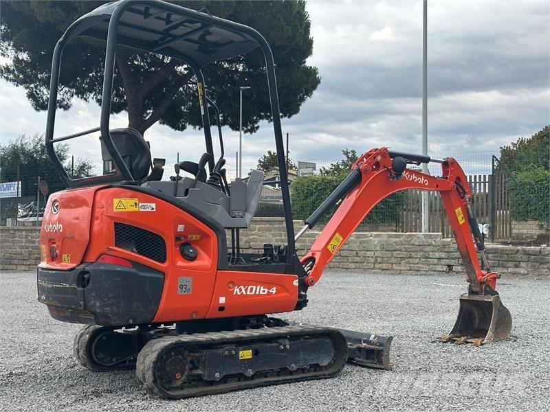 Kubota KX016-4 Mini rýpadlá < 7t