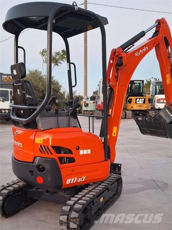 Kubota U17-3a Mini rýpadlá < 7t