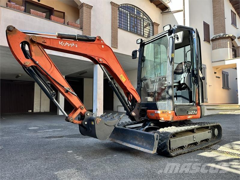 Kubota U27-4 Mini rýpadlá < 7t