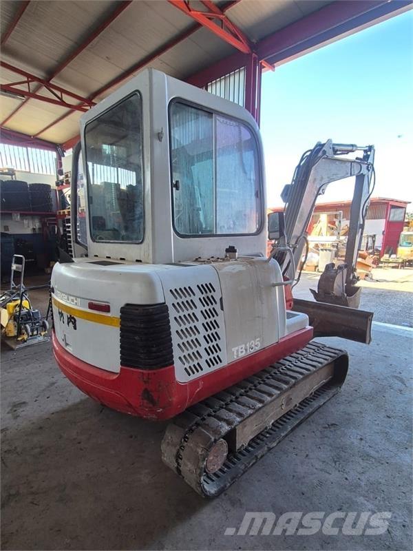 Takeuchi TB135 Mini rýpadlá < 7t