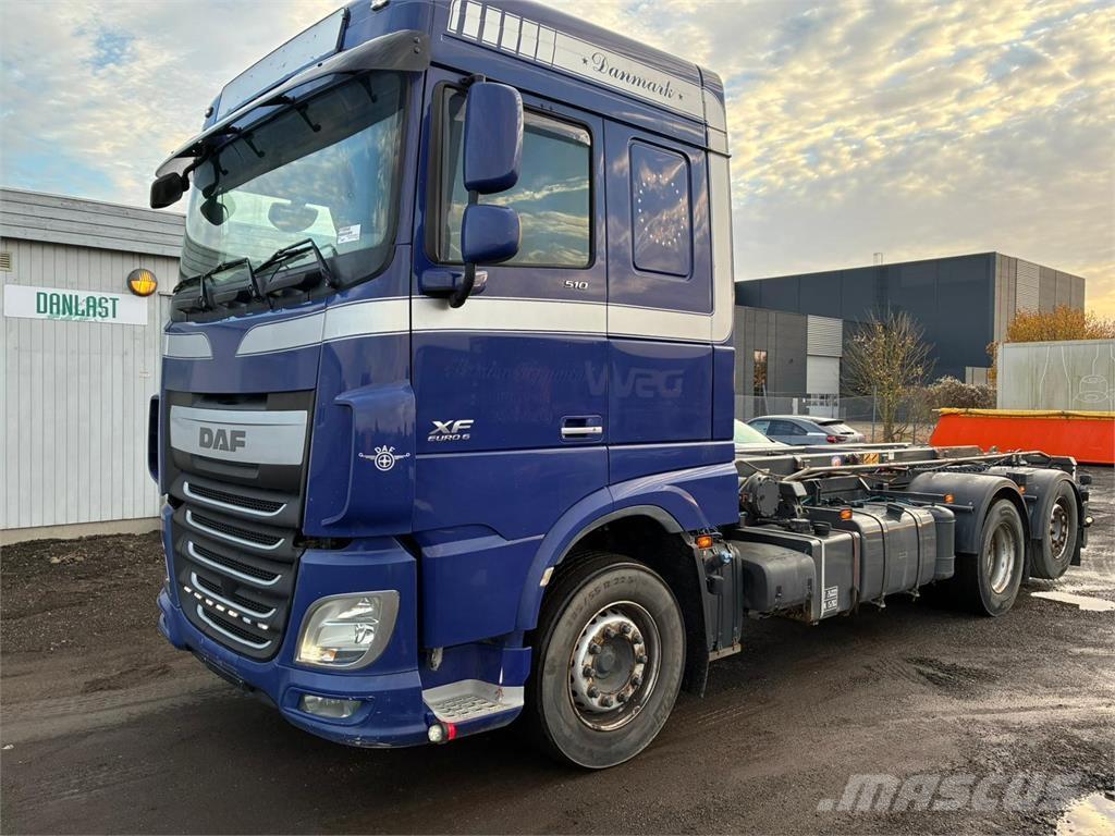 DAF XF 510 FAN Lanový nosič kontajnerov