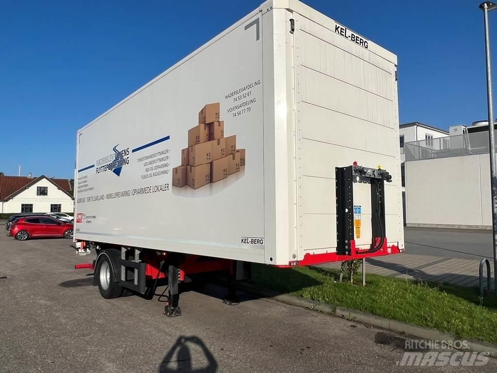 Kel-Berg 7,5m Skriňové návesy