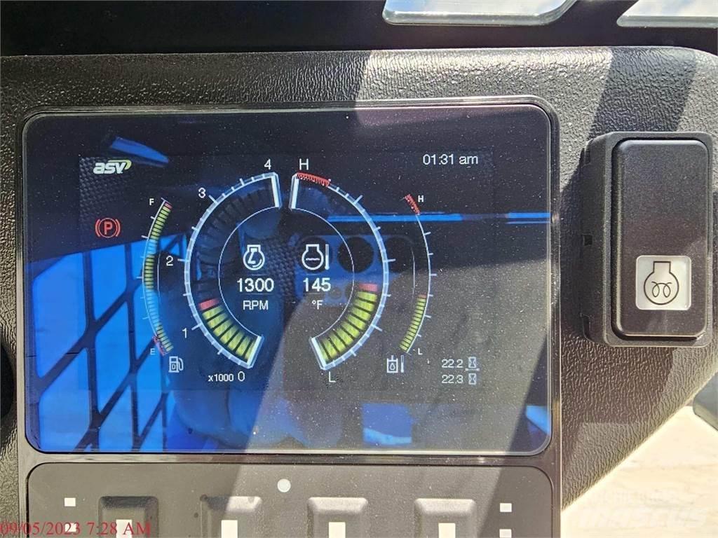 ASV POSI-TRACK RT50 Šmykom riadené nakladače