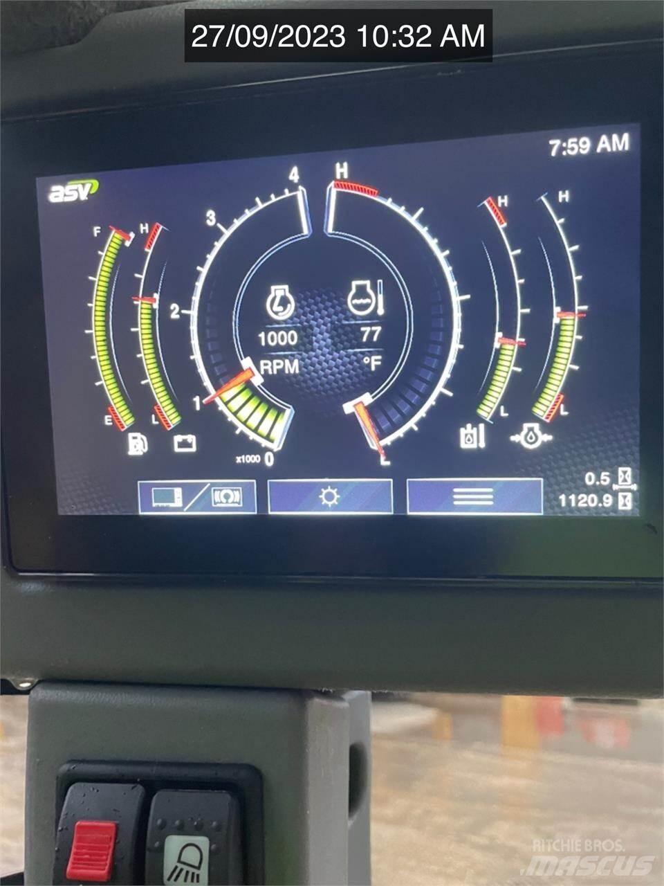 ASV POSI-TRACK RT75 Šmykom riadené nakladače
