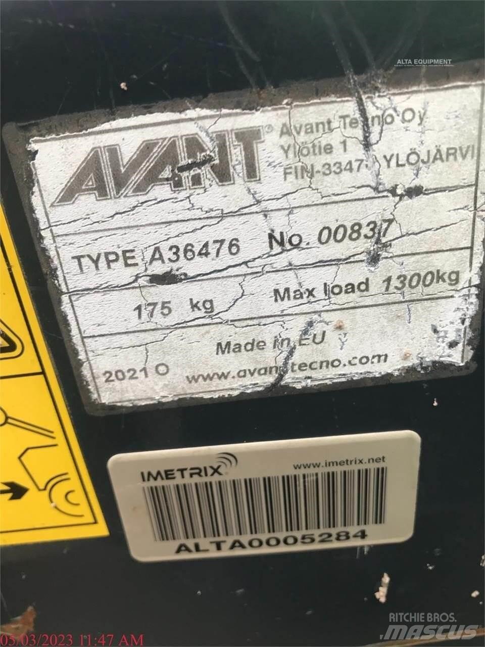 Avant 755I Kolesové nakladače