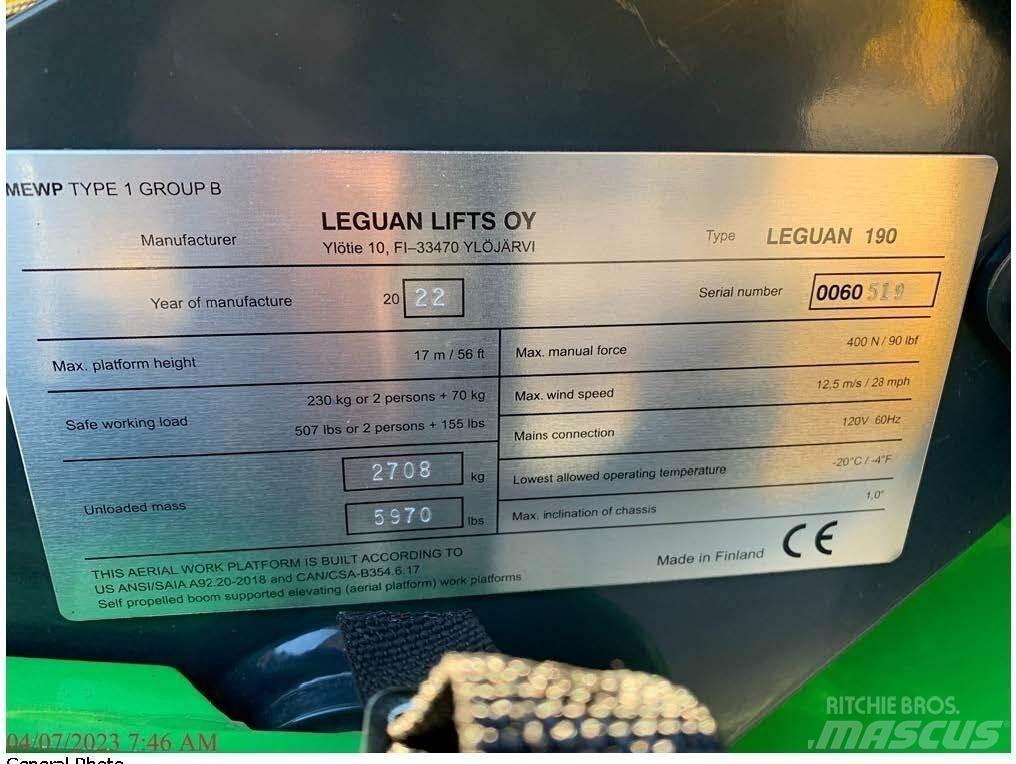 Avant LEGUAN 190 Kĺbové plošiny