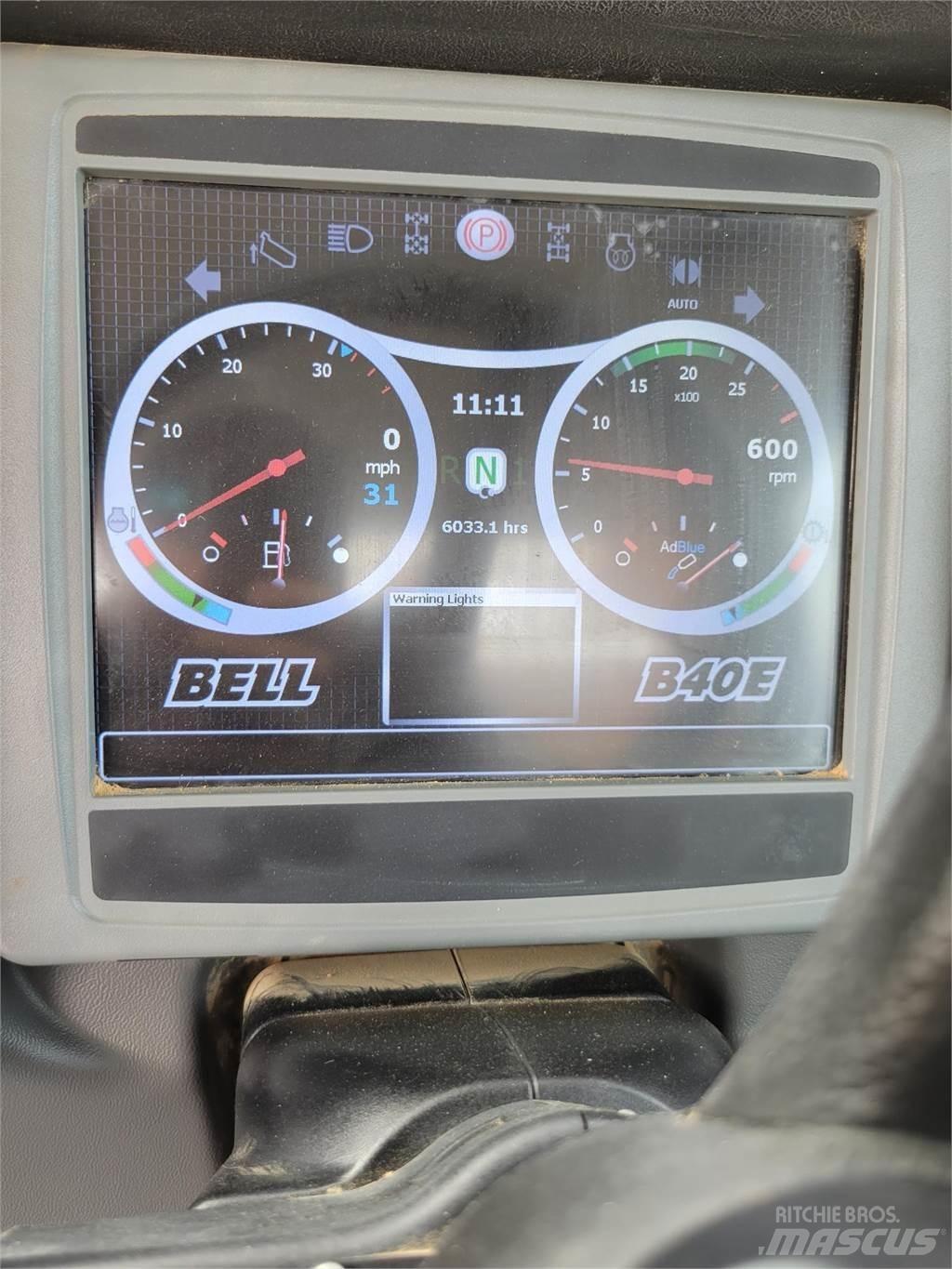 Bell B40E Kĺbové nákladné autá