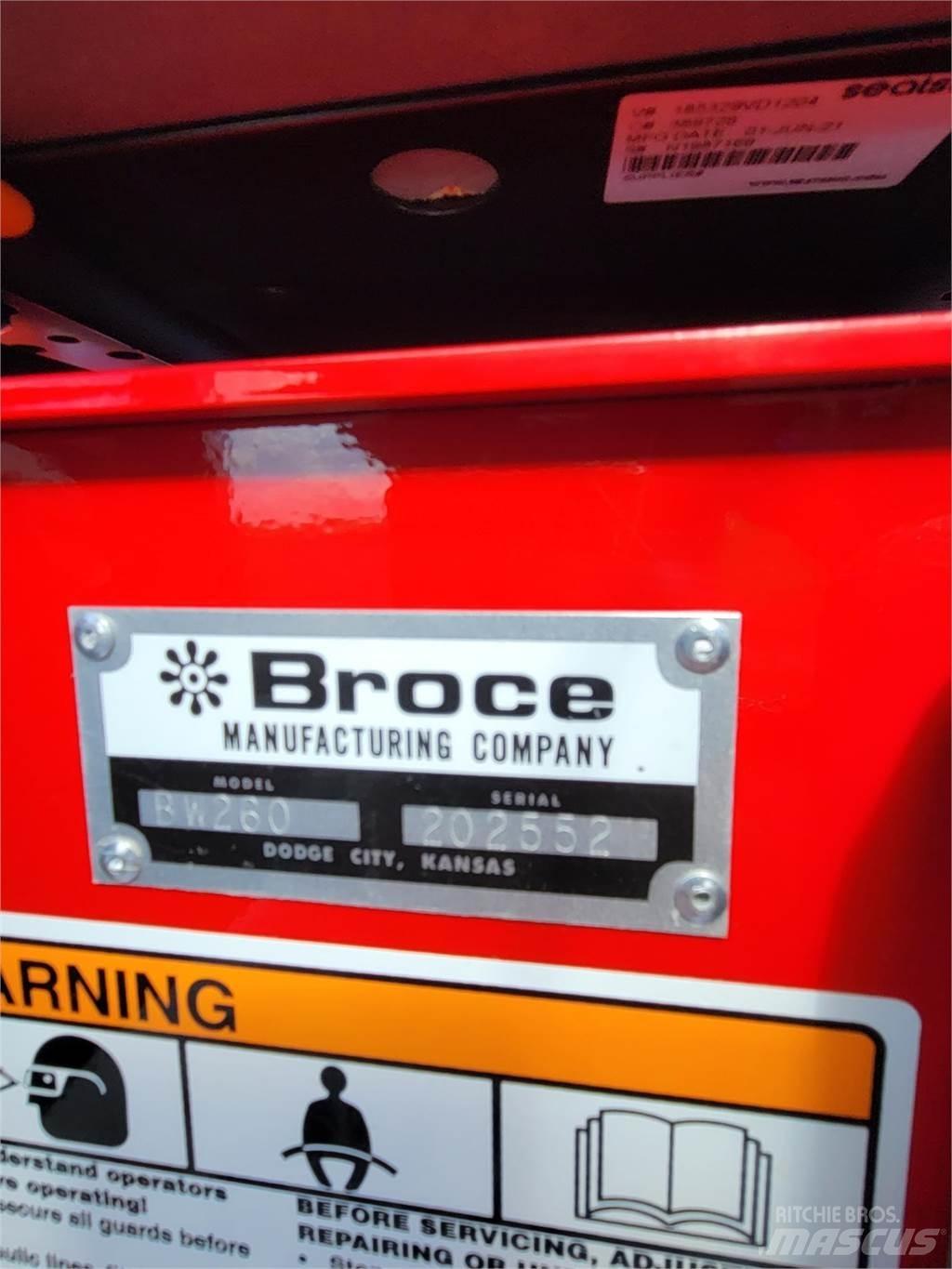 Broce BW260 Zametacie stroje