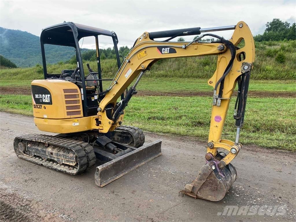 CAT 302.7D CR Mini rýpadlá < 7t