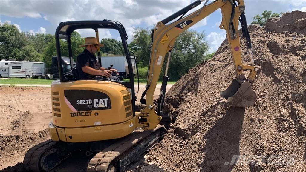 CAT 302.7D CR Mini rýpadlá < 7t