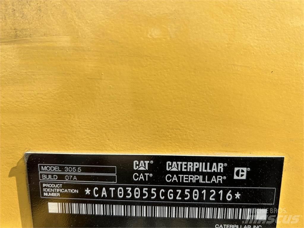 CAT 305.5 Mini rýpadlá < 7t